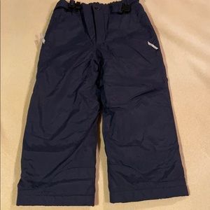 Columbia Child’s Navy Snow Pants 4/5